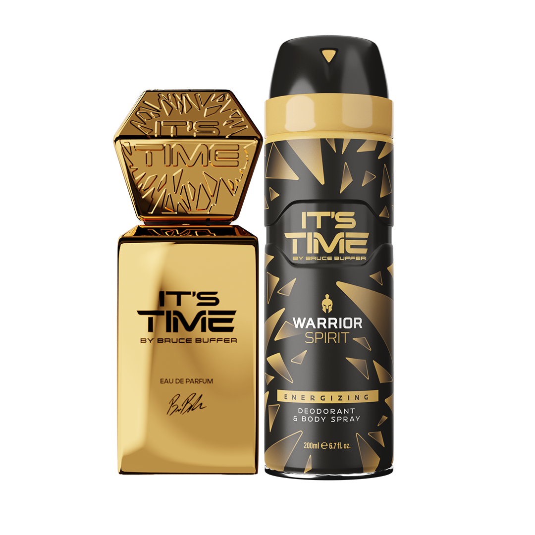 IT'S TIME EDP + Deodorant and Body Spray Bundle – IT'S TIME By Bruce ...